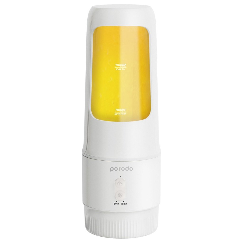 Porodo LifeStyle 2 in 1 Portable Ice Cream Maker and Blender 340mL 55W 1 Porodo LifeStyle 2 in 1 Portable Ice Cream Maker and Blender 340mL 55W