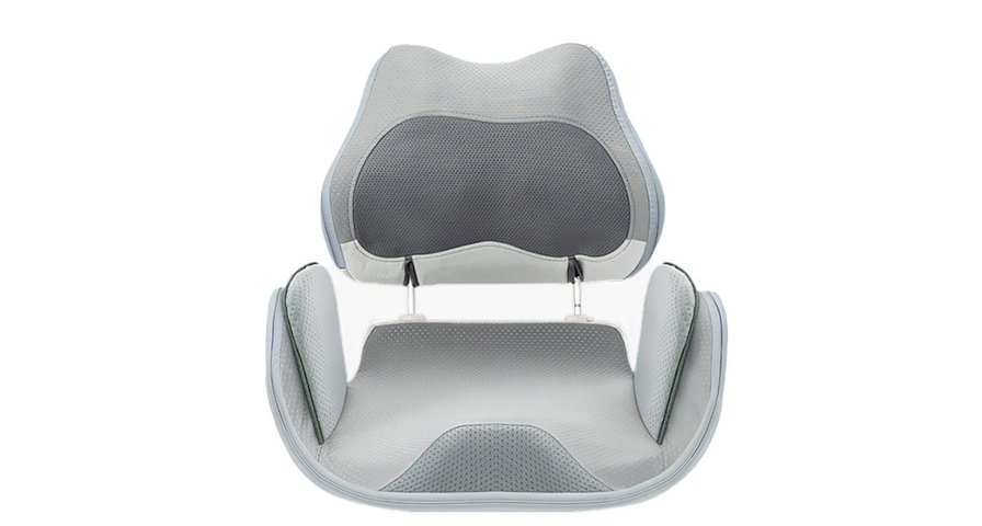 Porodo LifeStyle Massage Cushion - Grey 1 Porodo LifeStyle Massage Cushion - Grey