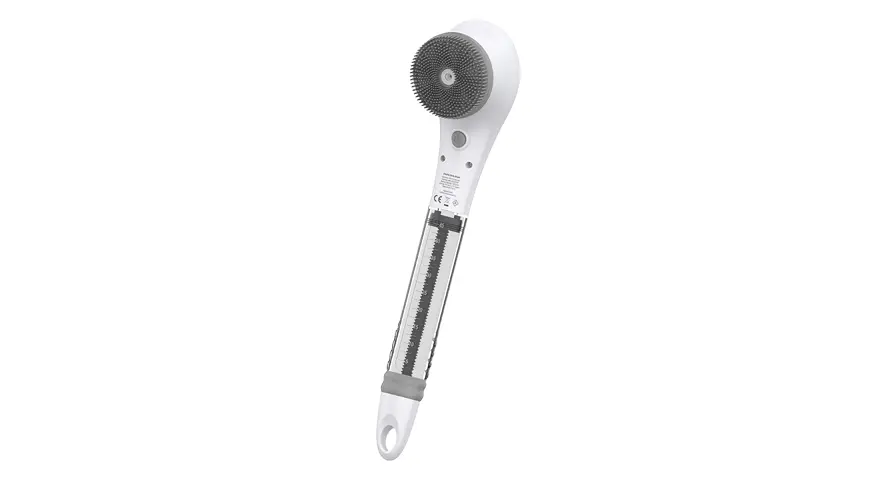 Porodo Lifestyle Alva Electric Bath Brush with Rechargeable Spin Scrubber - Grey 1 Porodo Lifestyle Alva Electric Bath Brush with Rechargeable Spin Scrubber - Grey