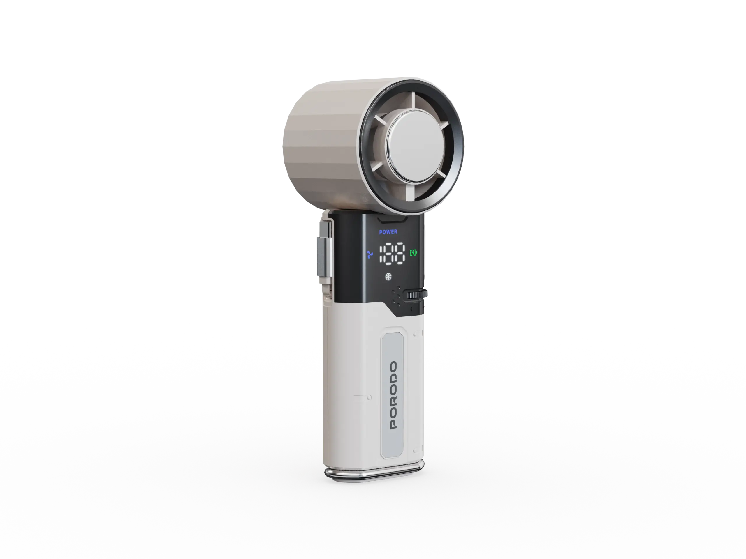 Porodo Lifestyle Chillo Plus Rechargeable Ice Cooling Fan 7 Porodo Lifestyle Chillo Plus Rechargeable Ice Cooling Fan - Image 7