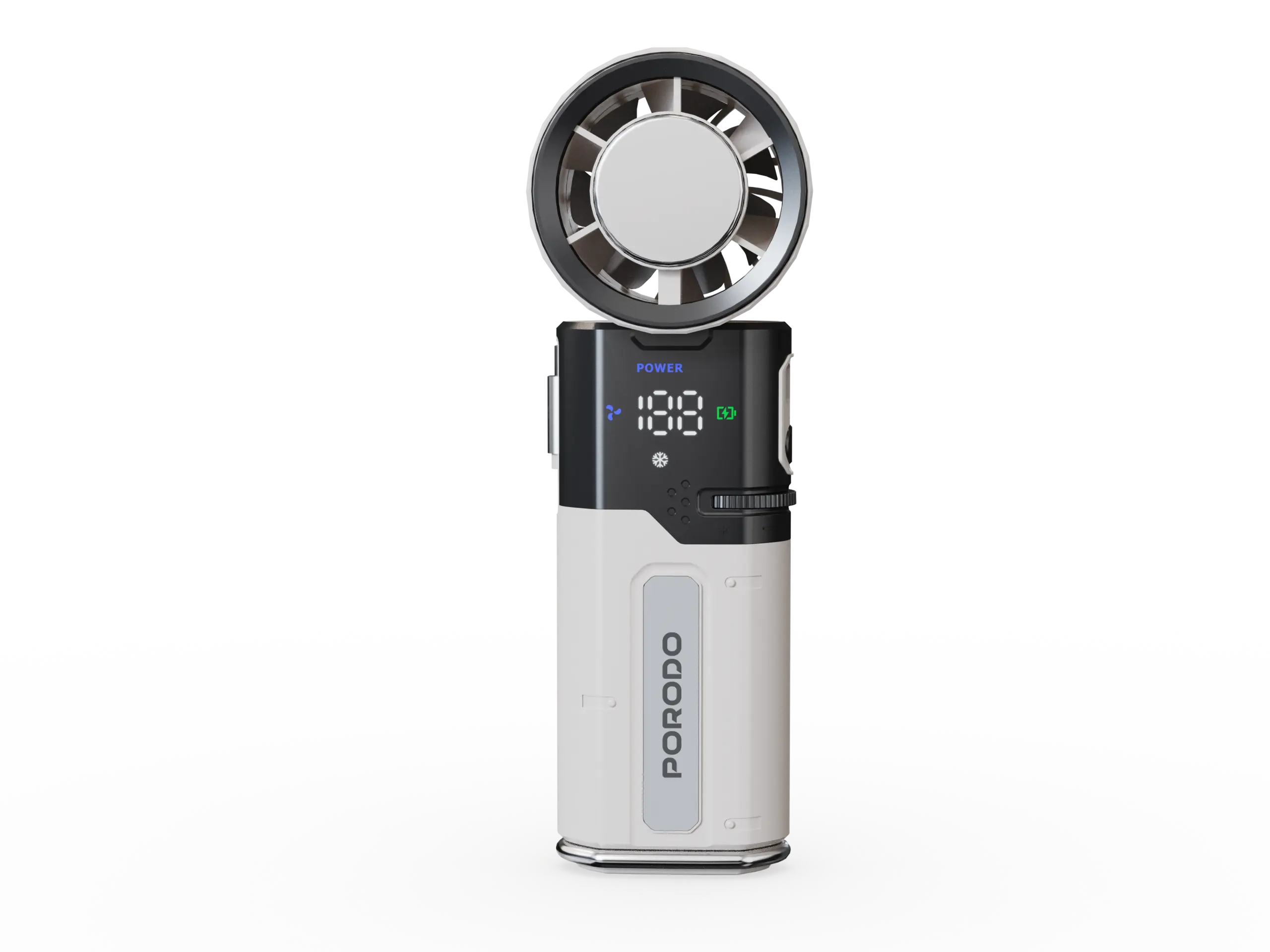 Porodo Lifestyle Chillo Plus Rechargeable Ice Cooling Fan 3 Porodo Lifestyle Chillo Plus Rechargeable Ice Cooling Fan - Image 3