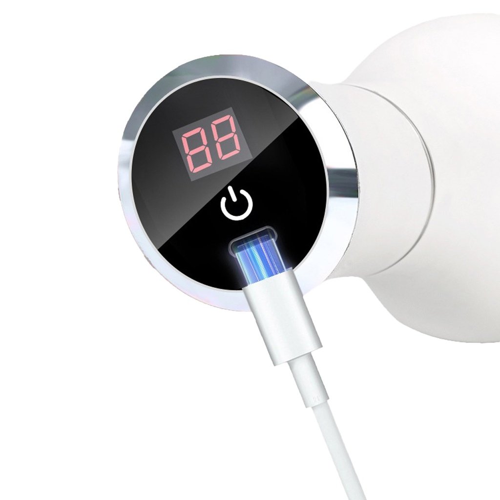 Porodo Lifestyle Handheld Hot-Stone Massager - White 2 Porodo Lifestyle Handheld Hot-Stone Massager - White - Image 2
