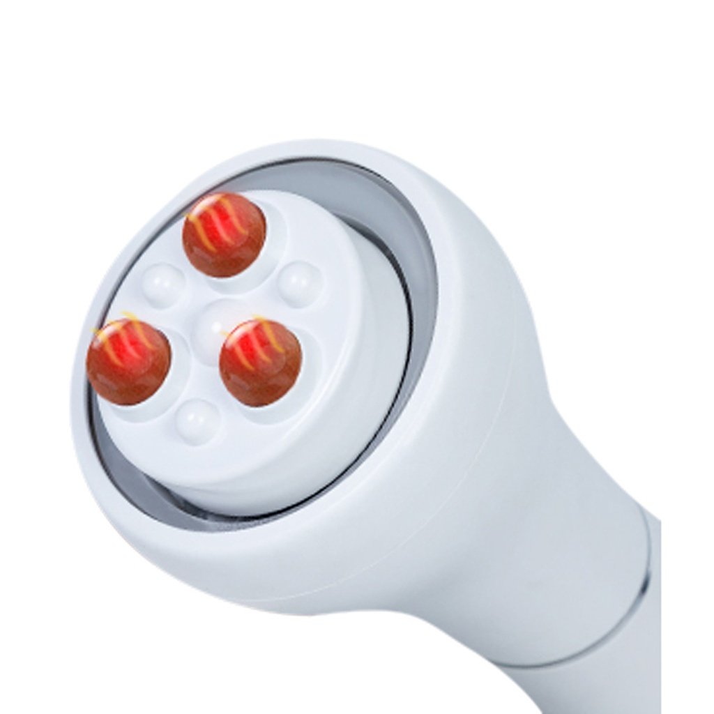 Porodo Lifestyle Handheld Hot-Stone Massager - White 3 Porodo Lifestyle Handheld Hot-Stone Massager - White - Image 3