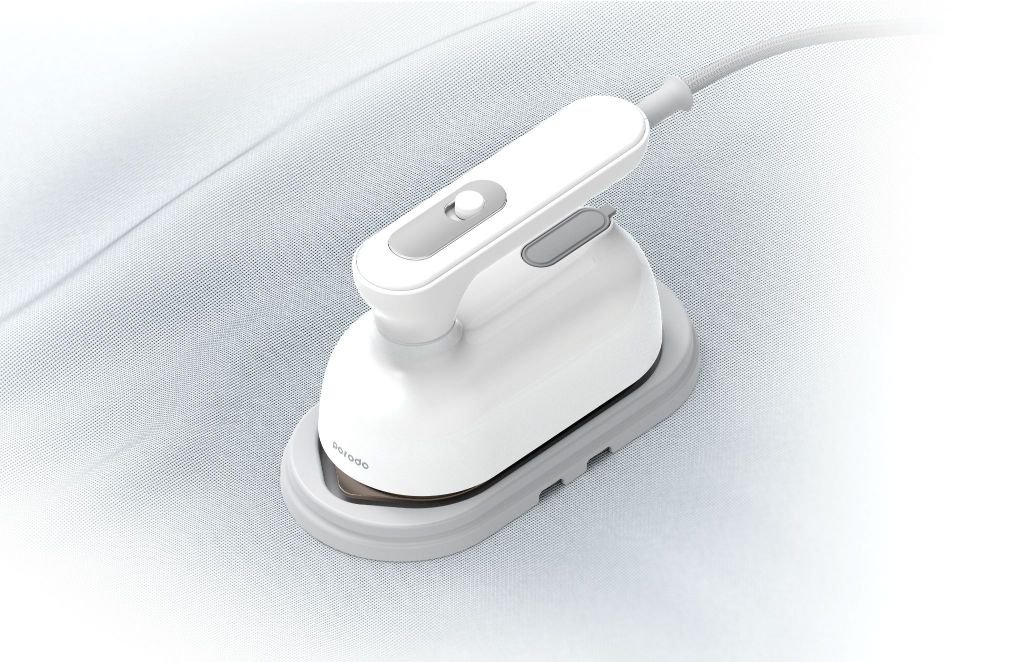 Porodo Lifestyle Mini Steam Iron 1100W UK - White 3 Porodo Lifestyle Mini Steam Iron 1100W UK - White - Image 3