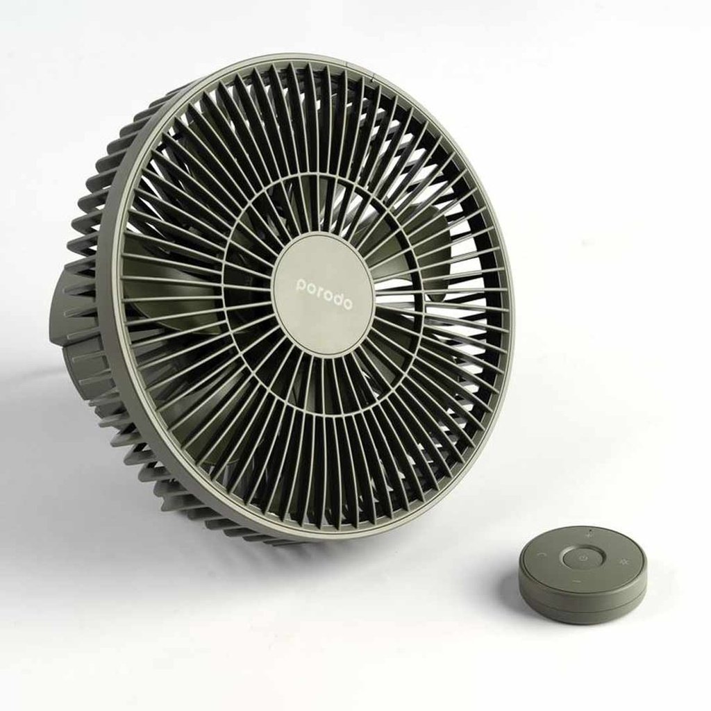 Porodo Lifestyle Multi-Purpose Design Outdoor Cooling Fan Night Light & Charging 3 Porodo Lifestyle Multi-Purpose Design Outdoor Cooling Fan Night Light & Charging - Image 3