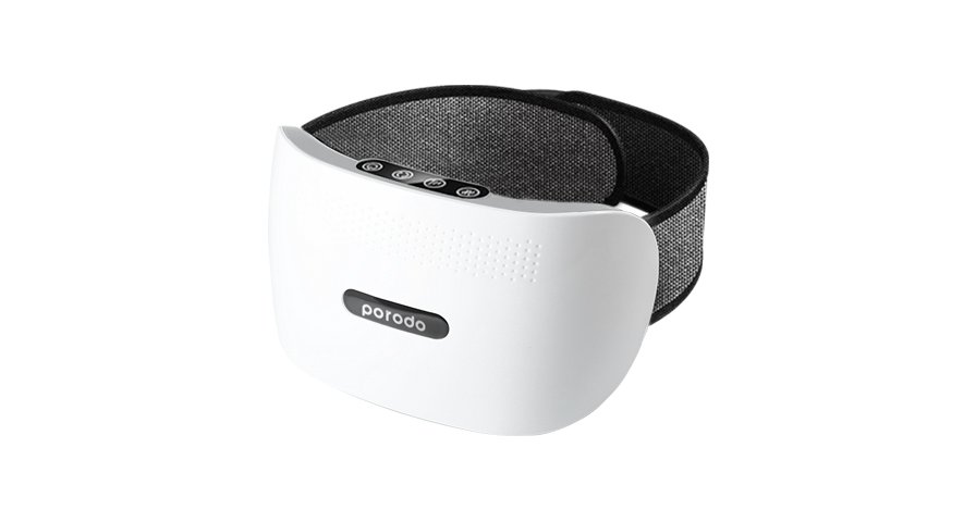 Porodo Lifestyle Red Light and Hot Compress Massager - White 1 Porodo Lifestyle Red Light and Hot Compress Massager - White