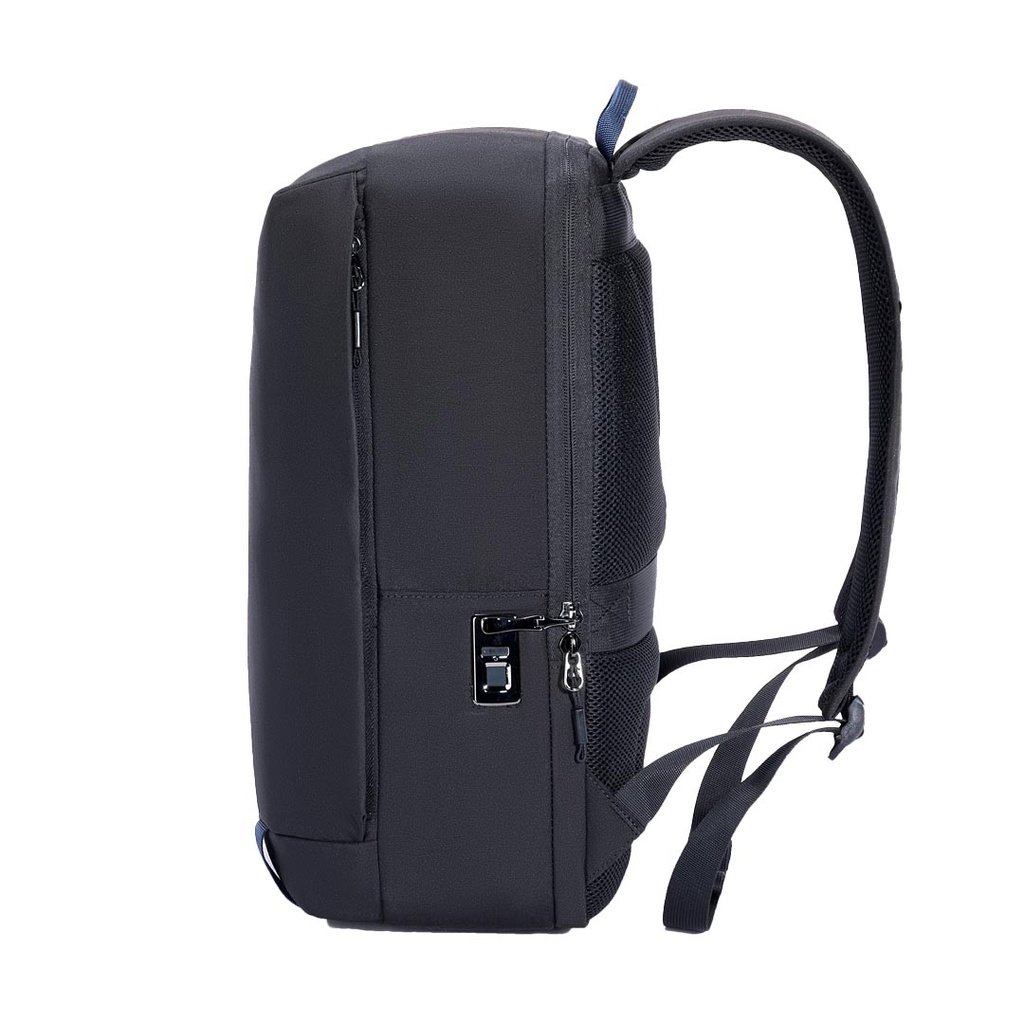 Porodo Lifestyle Urban Laptop Backpack - Black/Blue 3 Porodo Lifestyle Urban Laptop Backpack - Black/Blue - Image 3