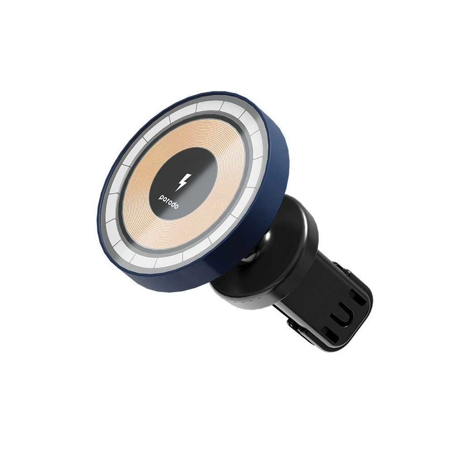 Porodo Lucid Magsafe Car Mount Car Charger / Type-C Cable Included 2 Porodo Lucid Magsafe Car Mount Car Charger / Type-C Cable Included - Image 2