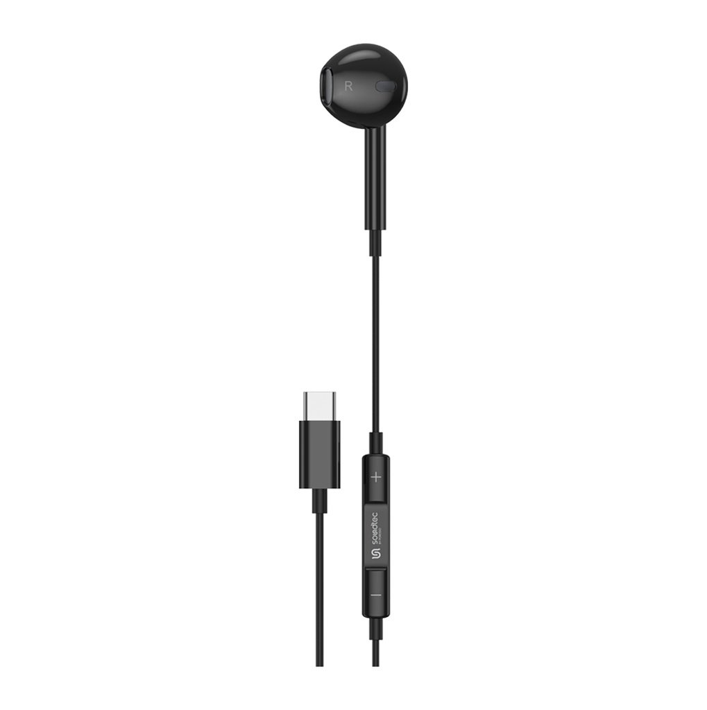 Porodo Mono Earphone with Type-C Connector - Image 2