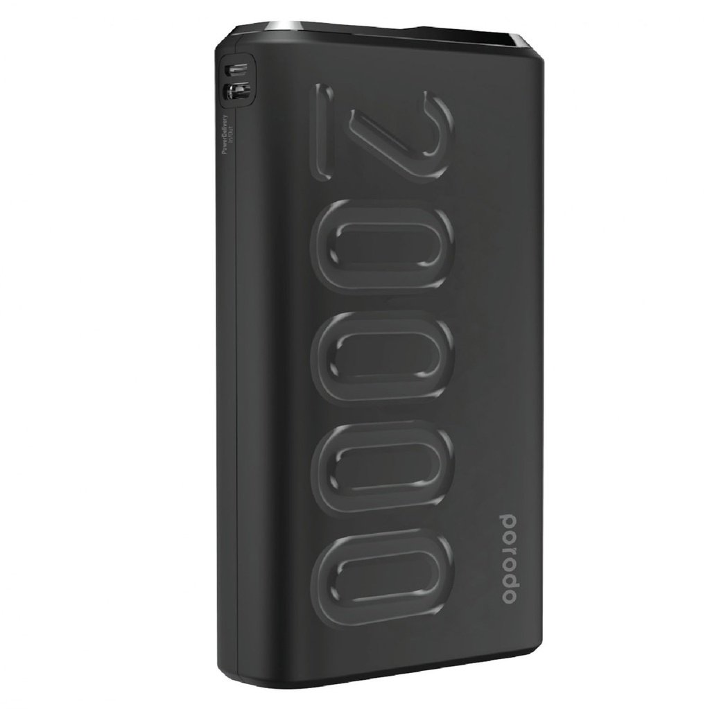 Porodo PD Power Bank 20000mAh 20W QC3.0 3 Porodo PD Power Bank 20000mAh 20W QC3.0 - Image 3