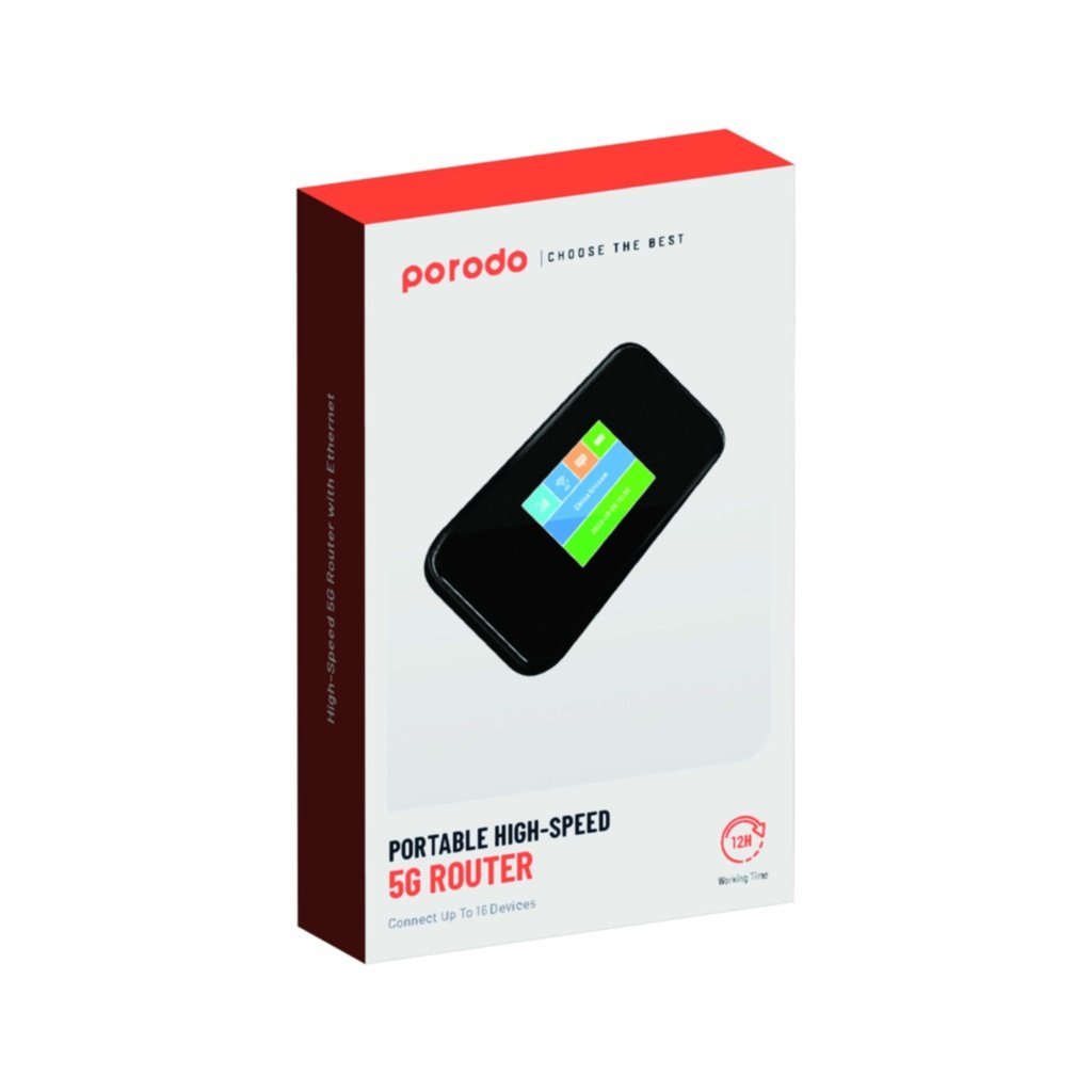 Porodo Portable High-Speed 5G Router 3 Porodo Portable High-Speed 5G Router - Image 3