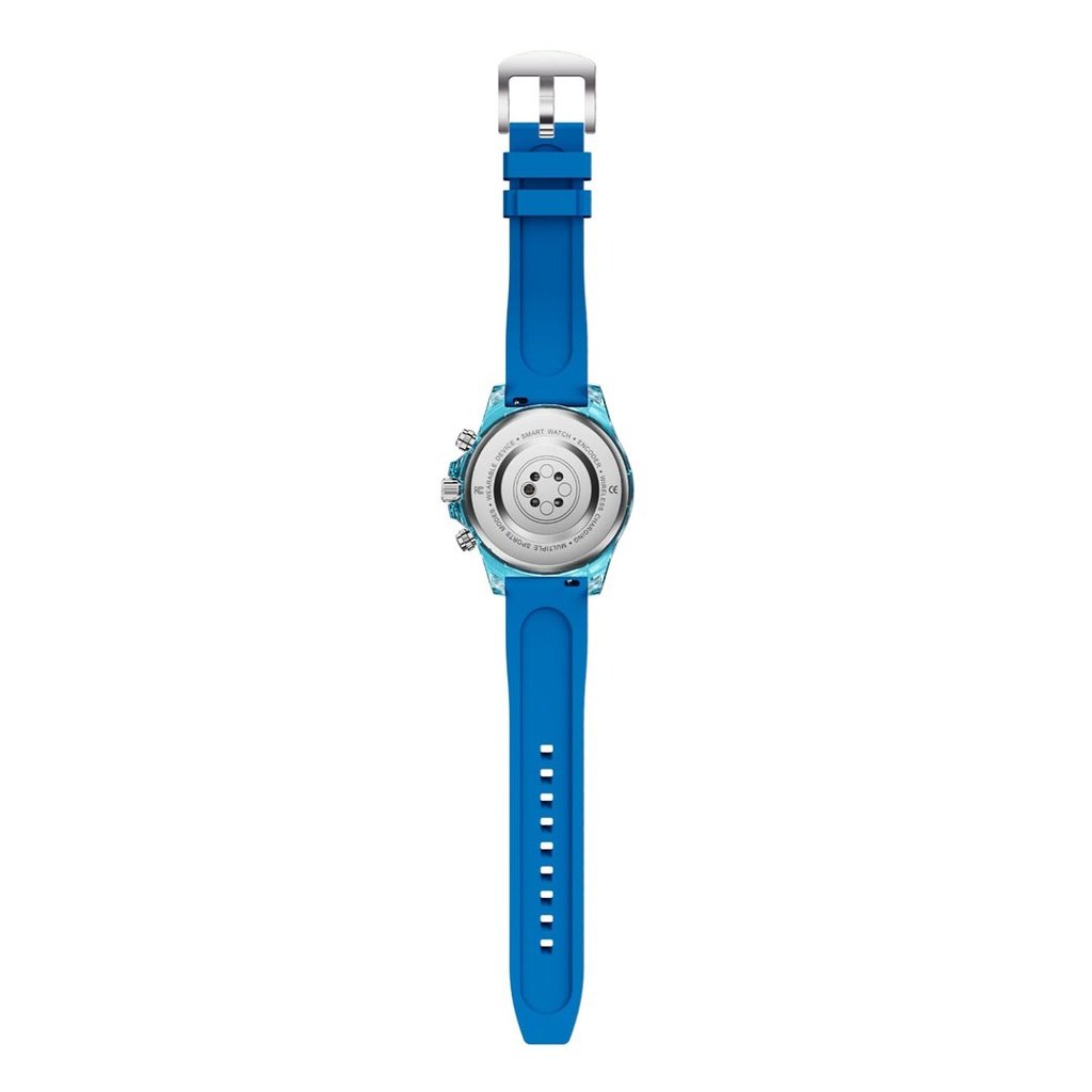 Porodo RAYTONA Smart Watch with Silicone Strap - Blue 5 Porodo RAYTONA Smart Watch with Silicone Strap - Blue - Image 5