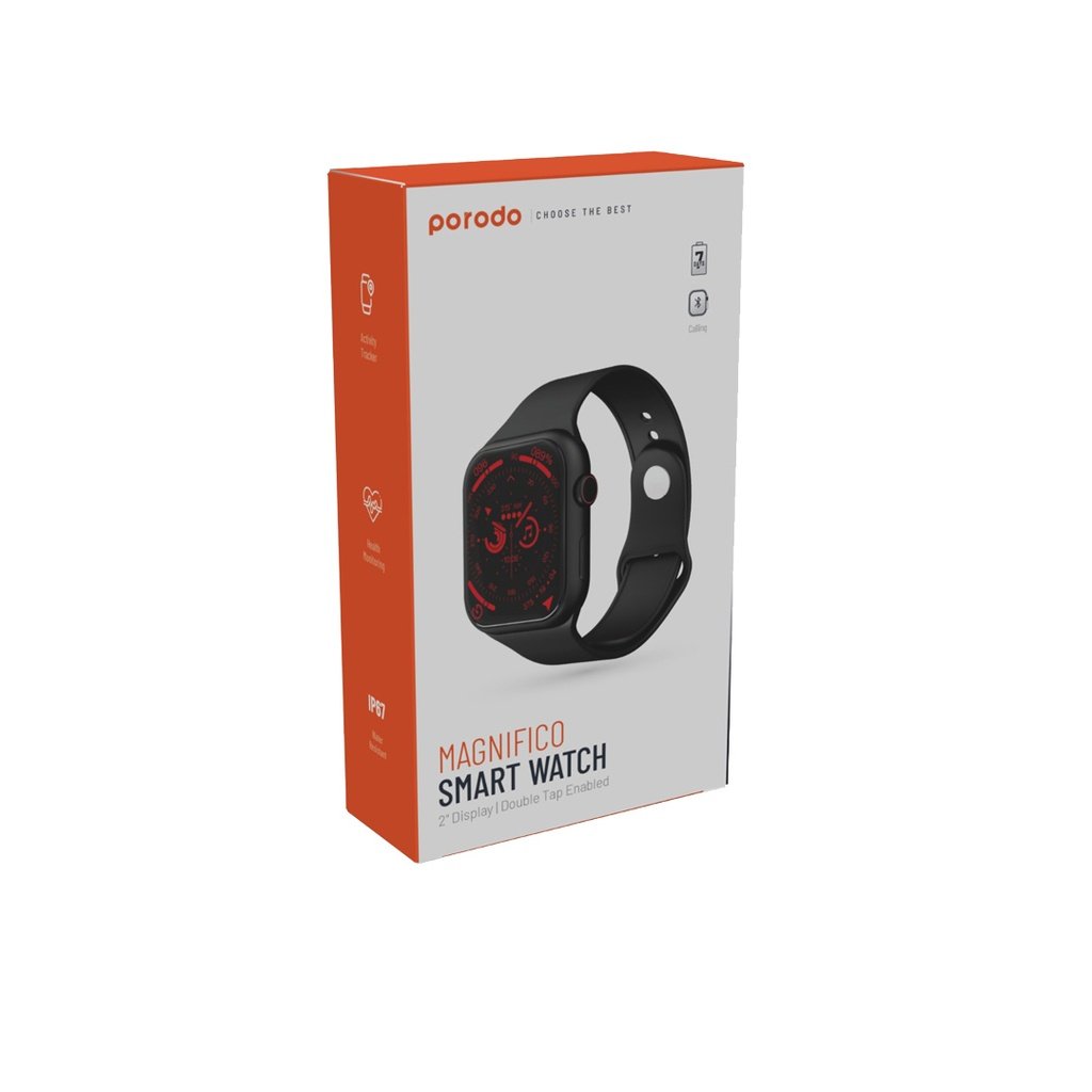 Porodo Smartwatch 8 Magnifico with Sport Band 3 Porodo Smartwatch 8 Magnifico with Sport Band - Image 3