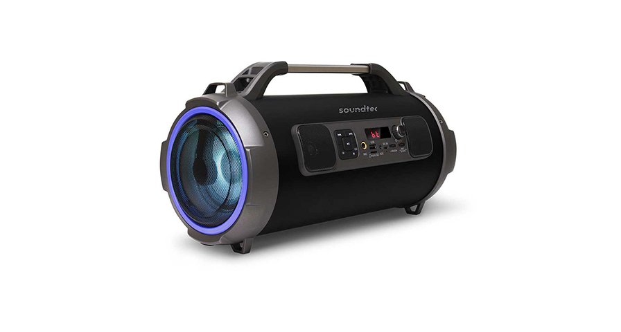 Porodo Soundtec Adventure Portable Outdoor Speaker - Black 1 Porodo Soundtec Adventure Portable Outdoor Speaker - Black