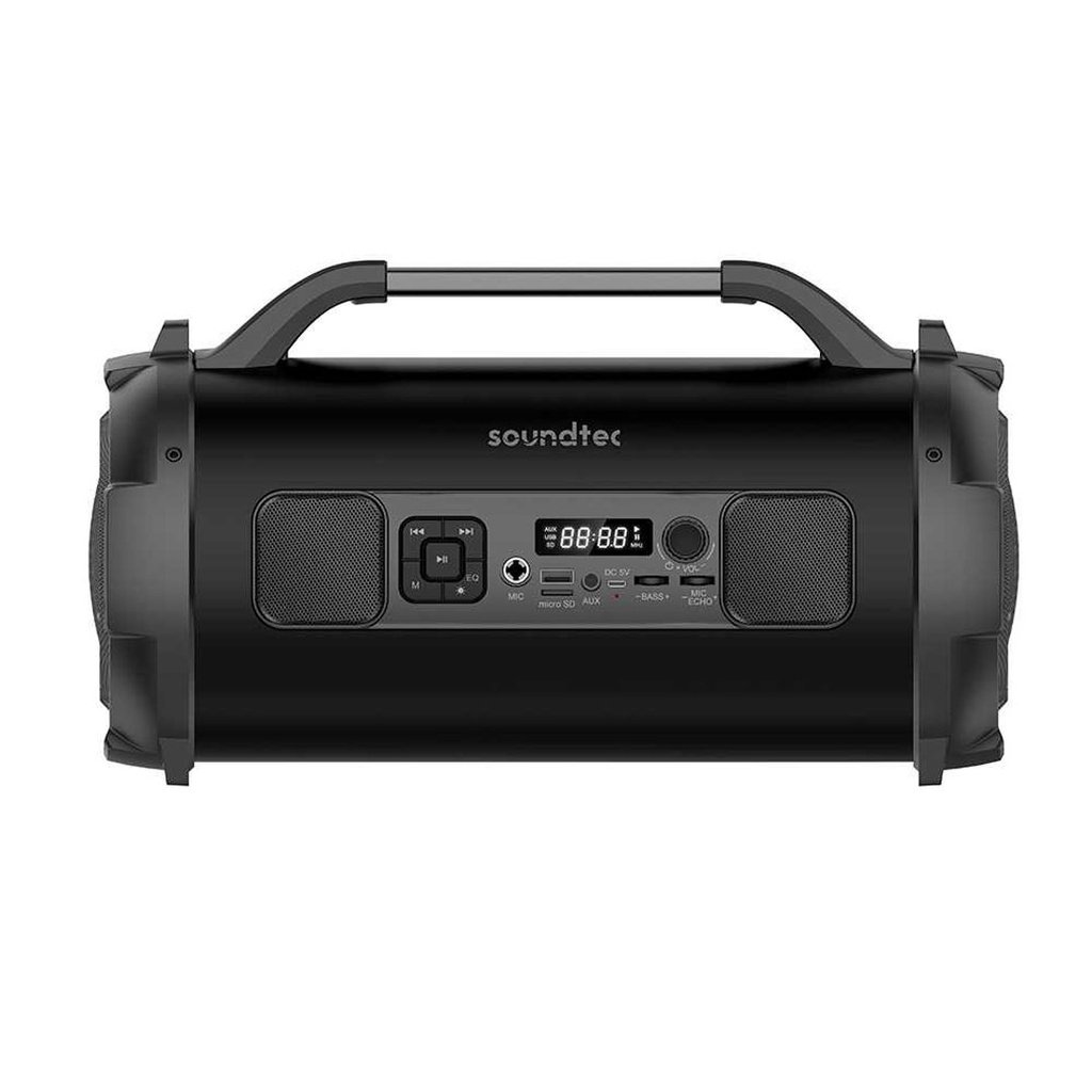 Porodo Soundtec Adventure Portable Outdoor Speaker - Black 4 Porodo Soundtec Adventure Portable Outdoor Speaker - Black - Image 4