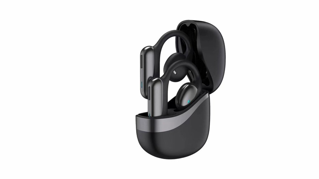 Porodo Soundtec Air Conduction TWS Earbuds with Semi Transparent Case 3 Porodo Soundtec Air Conduction TWS Earbuds with Semi Transparent Case - Image 3