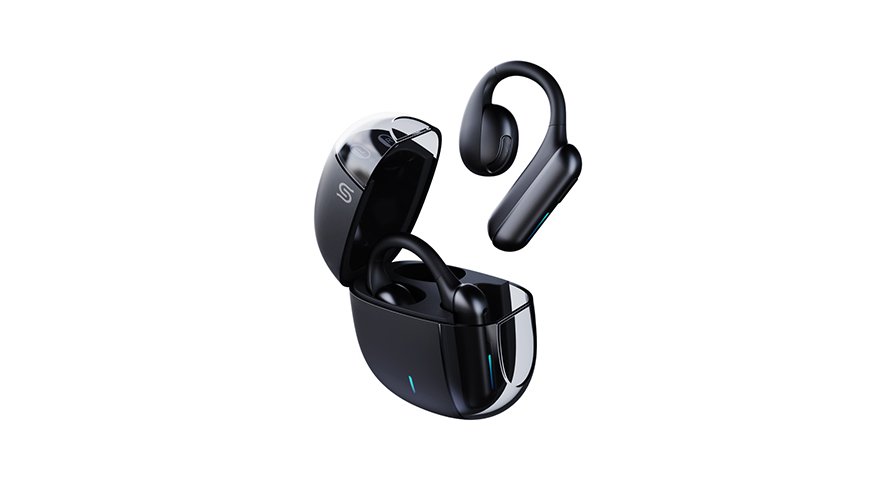 Porodo Soundtec Air Conduction TWS Earbuds with Semi Transparent Case 1 Porodo Soundtec Air Conduction TWS Earbuds with Semi Transparent Case