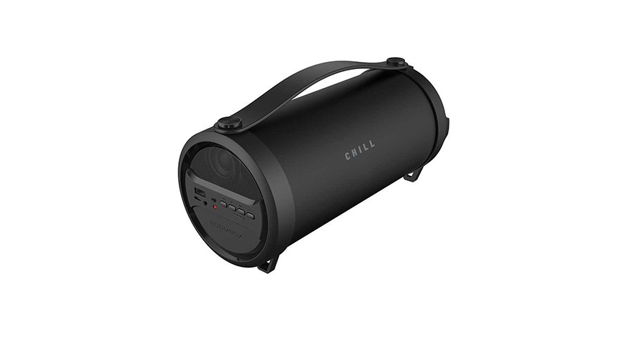 Porodo Soundtec Chill Compact Portable Speaker - Black 1 Porodo Soundtec Chill Compact Portable Speaker - Black