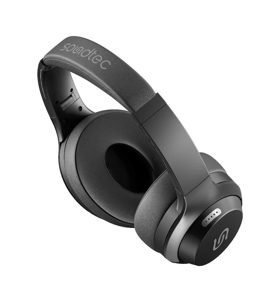 Porodo Soundtec Hush Wireless Over-Ear ANC Headphone 3 Porodo Soundtec Hush Wireless Over-Ear ANC Headphone - Image 3