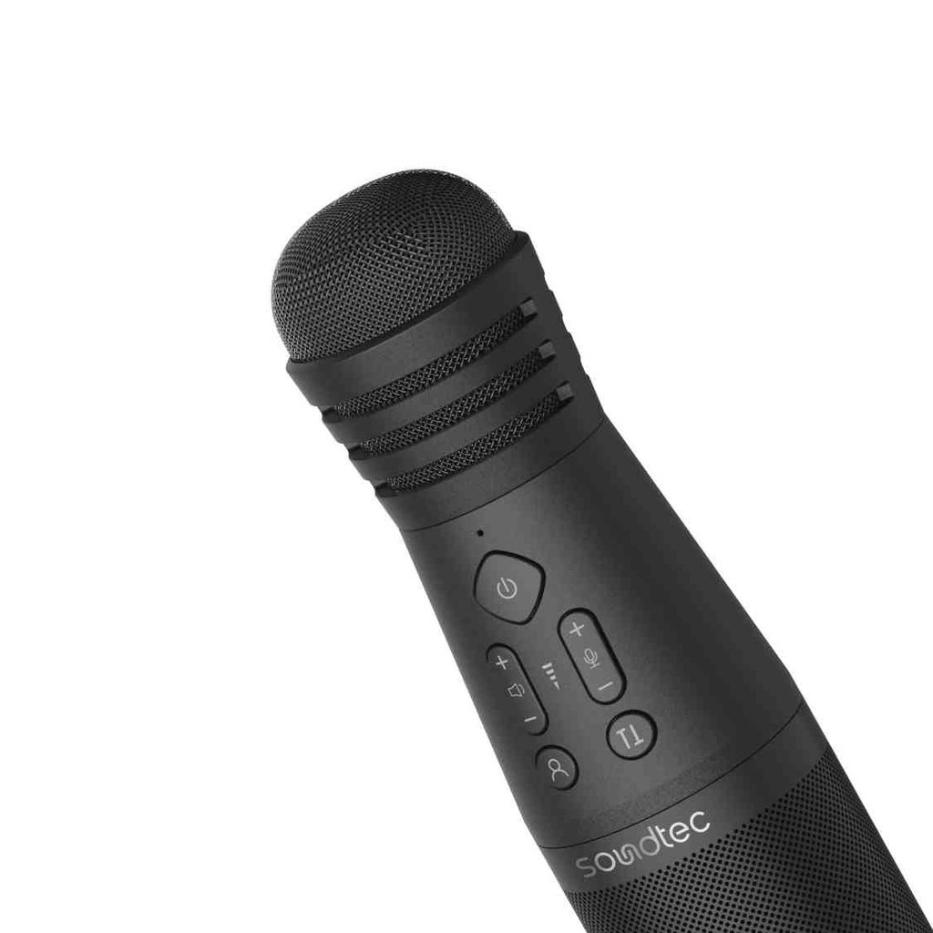 Porodo Soundtec Karaoke Microphone With Speaker 3 Porodo Soundtec Karaoke Microphone With Speaker - Image 3