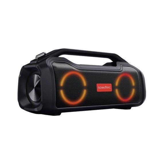 Porodo Soundtec Portable Speaker With Ultimate Smart Functions - Black 1 Porodo Soundtec Portable Speaker With Ultimate Smart Functions - Black