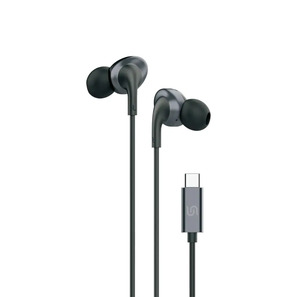 Porodo Soundtec Stereo Earphones - Black 2 Porodo Soundtec Stereo Earphones - Black - Image 2
