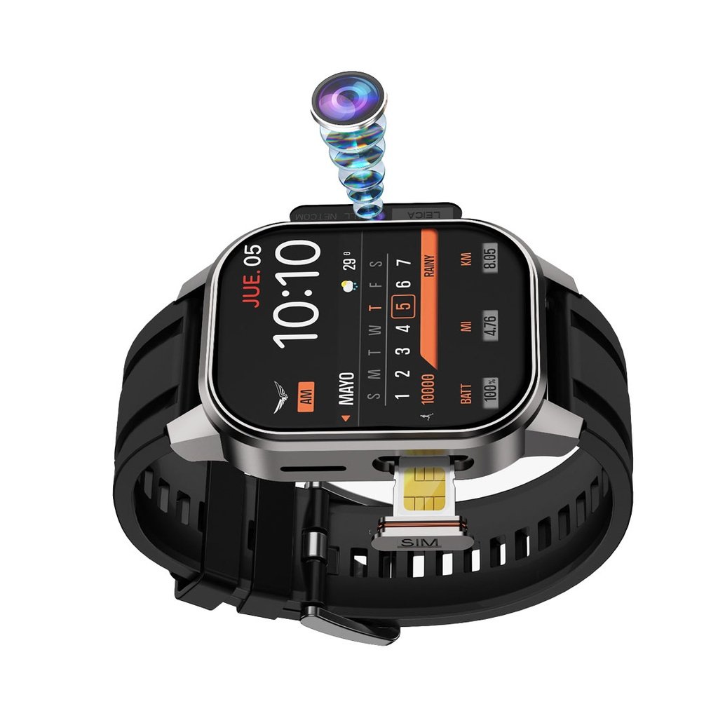 Porodo Spectre 4G Cellular & Video Smart Watch 3 Porodo Spectre 4G Cellular & Video Smart Watch - Image 3