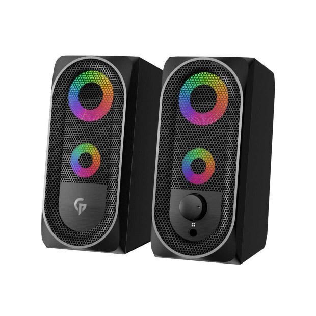 Porodo Stereo Gaming Speakers With Lighting Touch Sensor 2 Porodo Stereo Gaming Speakers With Lighting Touch Sensor - Image 2