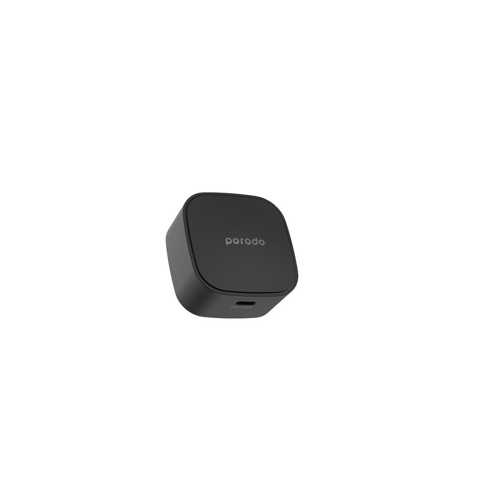 Porodo Super-Compact Fast Wall Charger PD 20W UK with Braided Type-C to Lightning Cable 1.2m 4 Porodo Super-Compact Fast Wall Charger PD 20W UK with Braided Type-C to Lightning Cable 1.2m - Image 4