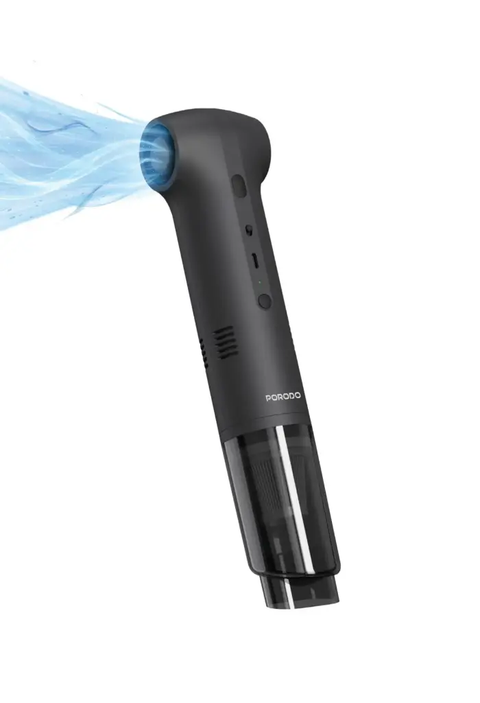 Porodo Tornado Dual Car Vacuum Cleaner & Blower - Black 1 Porodo Tornado Dual Car Vacuum Cleaner & Blower - Black