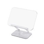 Porodo Transparent 360% Rotatable and Angle Adjustable Tablet Stand