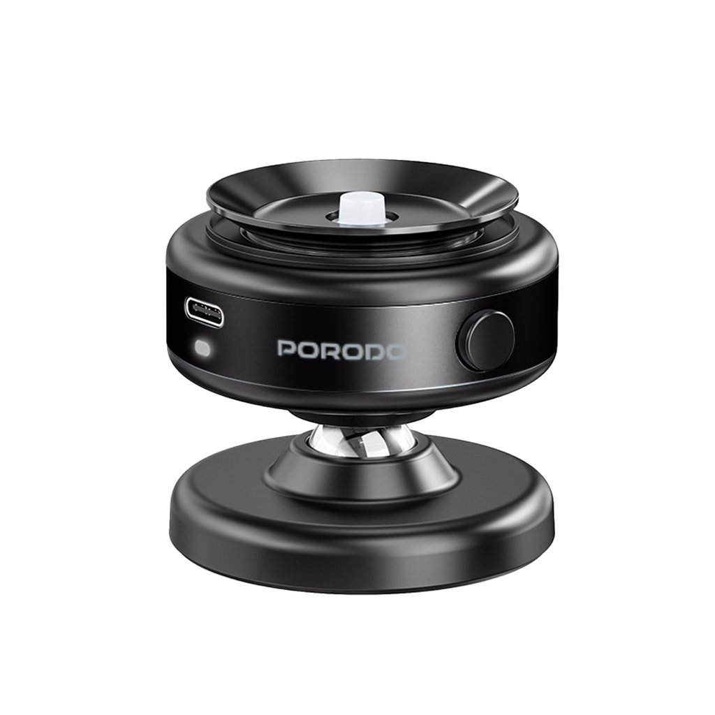 Porodo Vacuseal Magsafe Magnetic Mount - Black 2 Porodo Vacuseal Magsafe Magnetic Mount - Black - Image 2