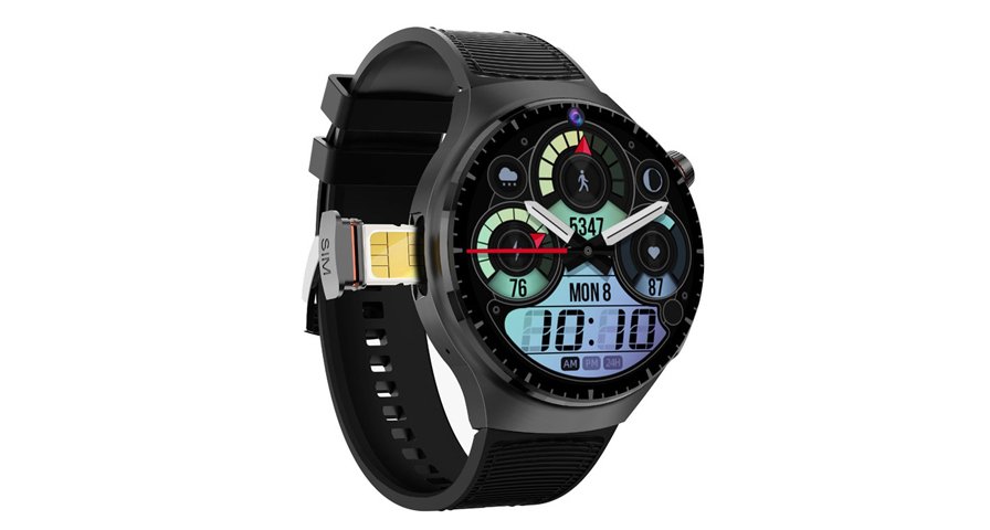 Porodo Vista 4G Cellular & Video Smart Watch - Black 1 Porodo Vista 4G Cellular & Video Smart Watch - Black