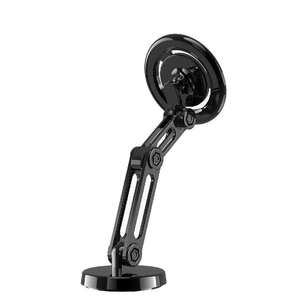 Porodo Zinc Alloy Versatile Phone Mount Multi-Joint & 360° Rotating - Black 2 Porodo Zinc Alloy Versatile Phone Mount Multi-Joint & 360° Rotating - Black - Image 2