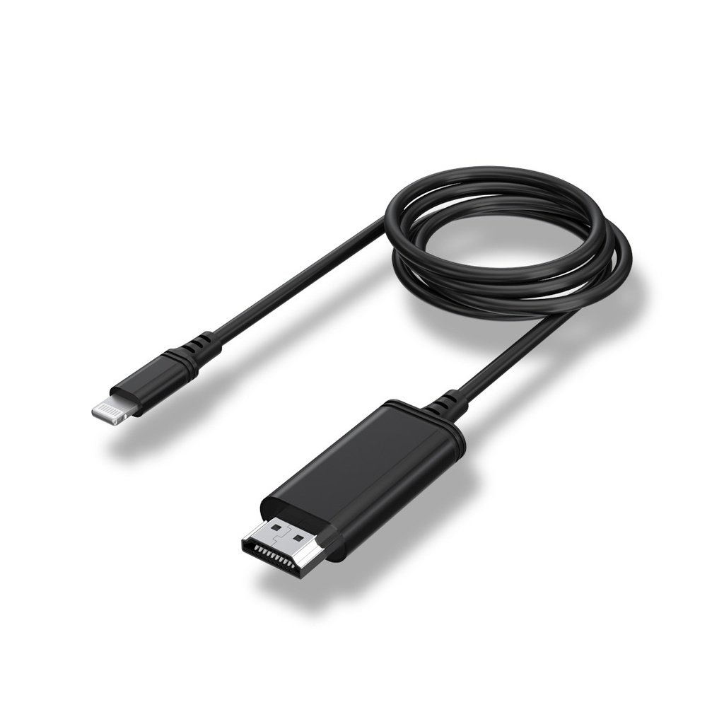 Porodo lightning to HDMI cable - FULL HD RESOLUTION (2M) 3 Porodo lightning to HDMI cable - FULL HD RESOLUTION (2M) - Image 3