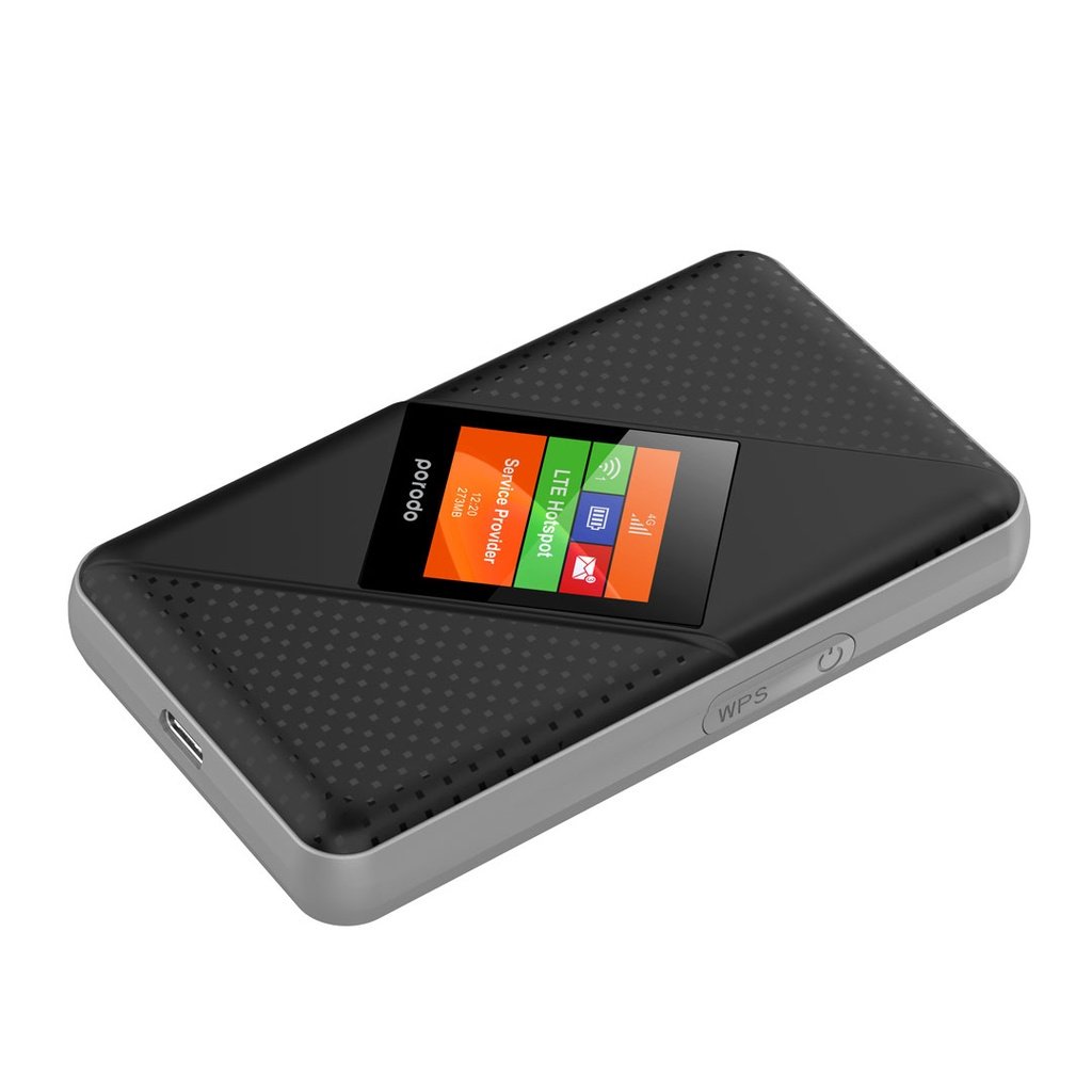 Porodo portable MiFi 3G/4G Router CAT4 V2 4 Porodo portable MiFi 3G/4G Router CAT4 V2 - Image 4