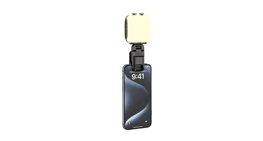 Porodo Lifestyle Clip-On Fill Light 1 Porodo Lifestyle Clip-On Fill Light