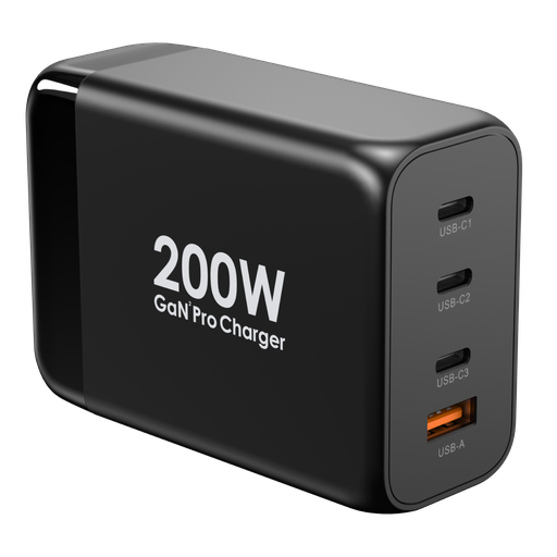 Powerology 200W Total Output GaN Charging Terminal 1 Powerology 200W Total Output GaN Charging Terminal