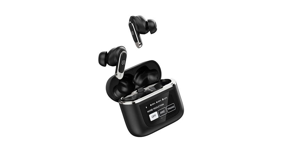Porodo Soundtec Guide ANC TWS Earbuds with Touch Screen 1 Porodo Soundtec Guide ANC TWS Earbuds with Touch Screen