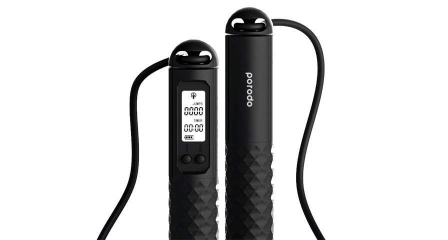 Porodo Lifestyle Smart Skipping Rope 1 Porodo Lifestyle Smart Skipping Rope