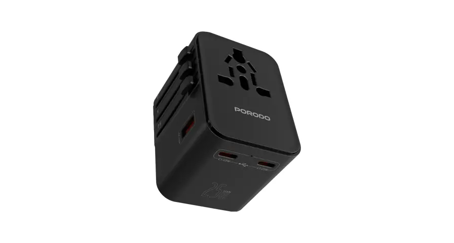 Porodo Universal Travel GaN Quick Charger 1 Porodo Universal Travel GaN Quick Charger