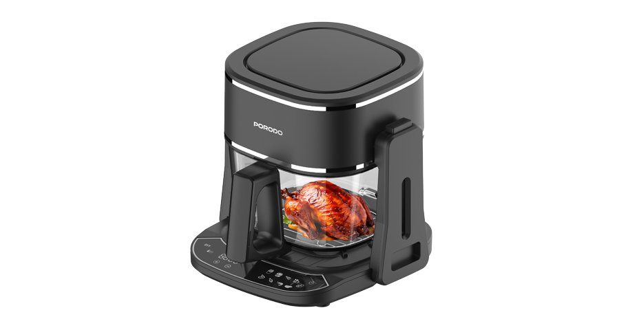 Porodo Lifestyle Dual Design Air Fryer & Grill 1 Porodo Lifestyle Dual Design Air Fryer & Grill