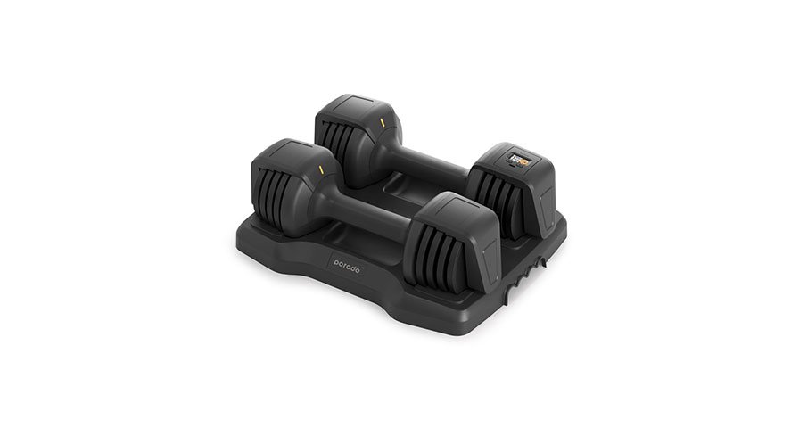 Porodo 12.5 LB Double Adjustable Smart Dumbbell 1 Porodo 12.5 LB Double Adjustable Smart Dumbbell