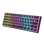 Porodo Gaming 61 Keys Pudding Mechanical Keyboard