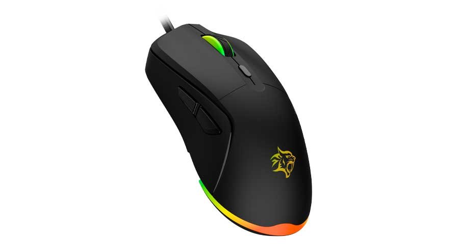 Porodo Gaming Wired Mouse DPI 7200 with RGB Light 1 Porodo Gaming Wired Mouse DPI 7200 with RGB Light
