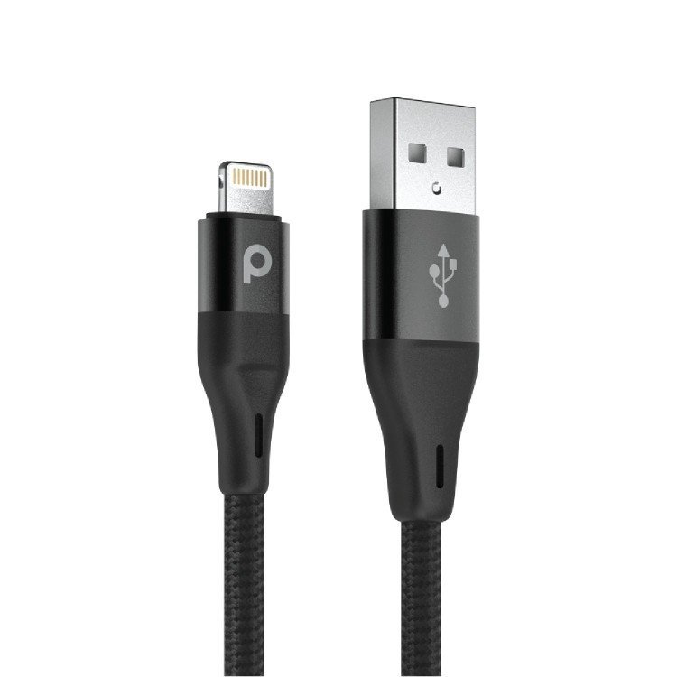 Porodo USB-A to USB-C Braided Cable 1 Porodo USB-A to USB-C Braided Cable
