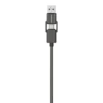 Porodo 4-In-1 Braided High-Speed Charging Cable