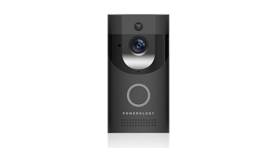 Powerology Smart Video Doorbell with Night Vision and Motion Sensor 1 Powerology Smart Video Doorbell with Night Vision and Motion Sensor