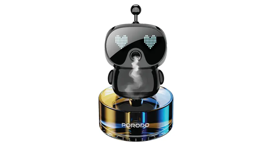 Porodo Lifestyle Robovibe Smart Car Aroma Diffuser 1 Porodo Lifestyle Robovibe Smart Car Aroma Diffuser