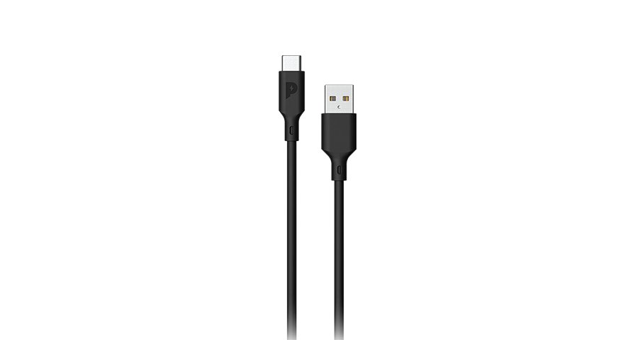 Powerology USB-A to Type-C Data Fast Charge Cable - 1.2m / 4ft 1 Powerology USB-A to Type-C Data Fast Charge Cable - 1.2m / 4ft